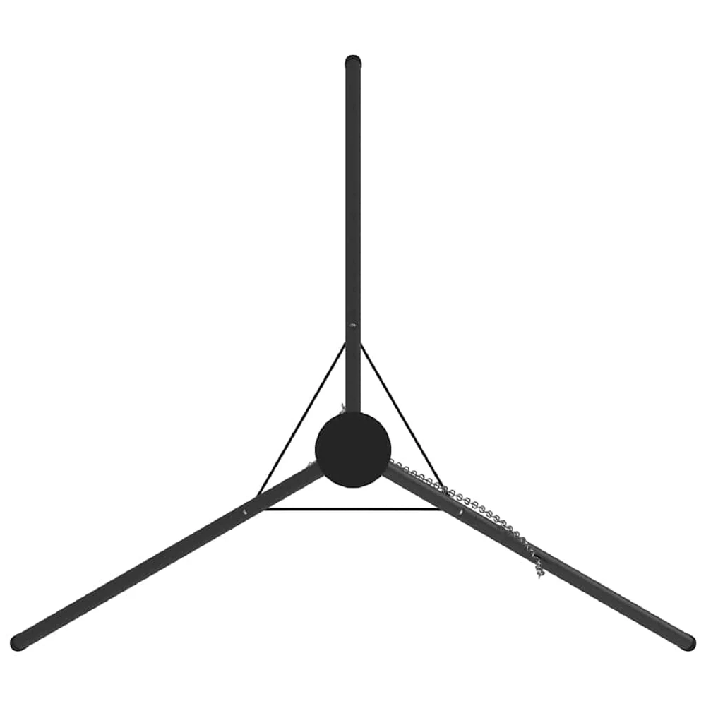 Laužavietės trikojis Juoda 92 x 92 x 151,5 cm Plienas