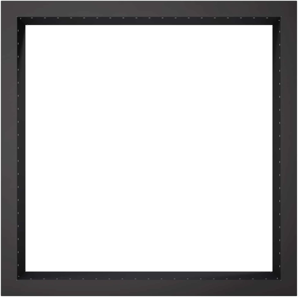 Laužavietės žiedas Juoda 80 x 80 x 25 cm Plienas