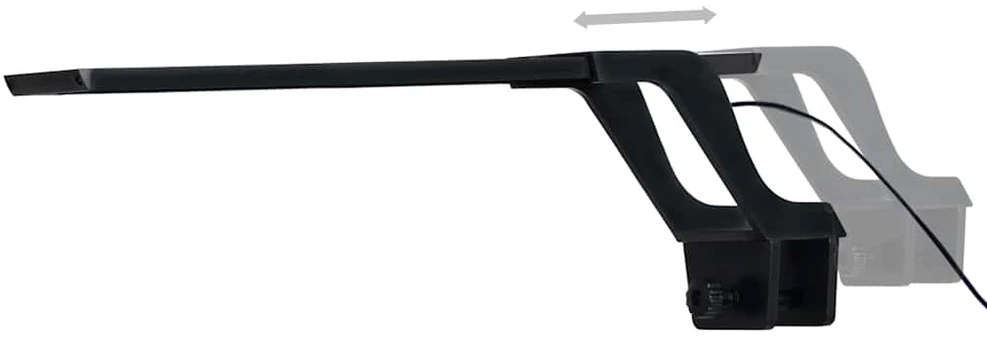 LED akvariumo lempa su spaustuku, mėlyna ir balta, 35-55cm