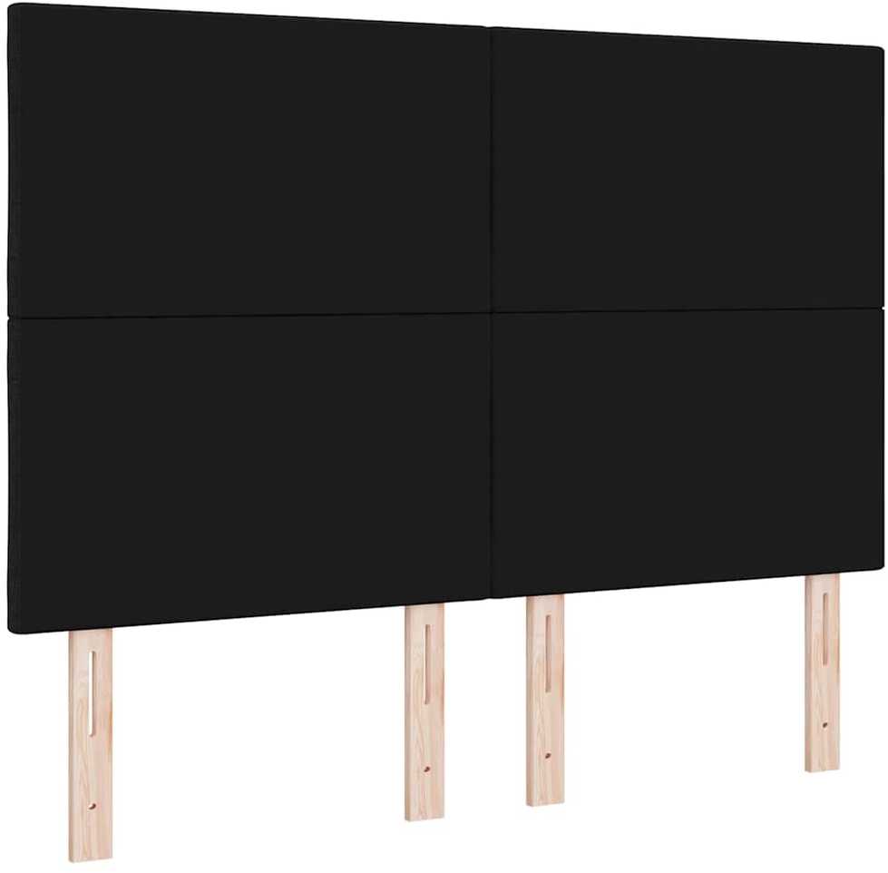 LED galvūgalis Juodas 160 cm audinys