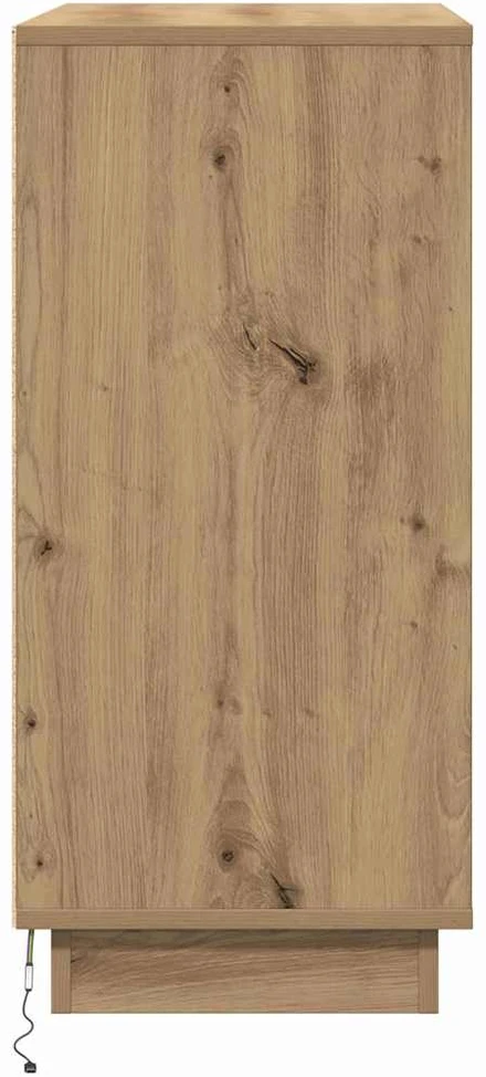 LED Bufetas Artisano ąžuolo 71 x 34,5 x 75 cm Apdirbta mediena