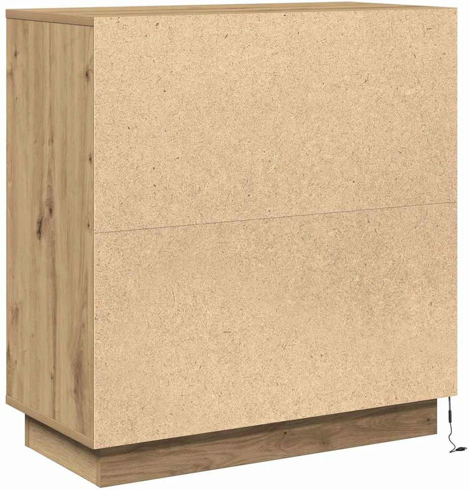 LED Bufetas Artisano ąžuolo 71 x 34,5 x 75 cm Apdirbta mediena