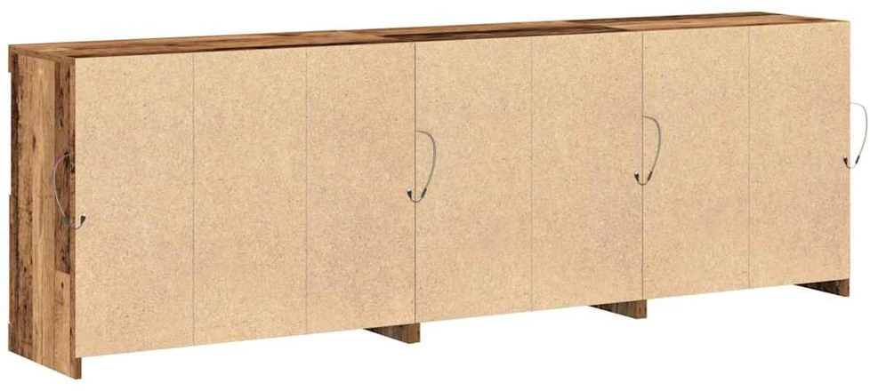 LED Bufetas Senas medis 202 x 37 x 67 cm Apdirbta mediena