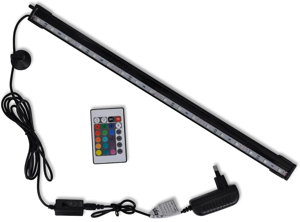 LED burbulinių akvariumo lempos, RGB, 48cm