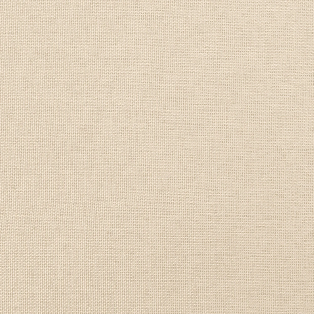 Lova su spyruoklėmis/čiužiniu/LED, kreminė, 140x190 cm, audinys