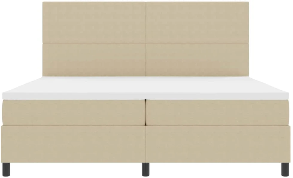 LED Čiužinio Lova Šviesiai pilka ir balta. 200 x 200 cm