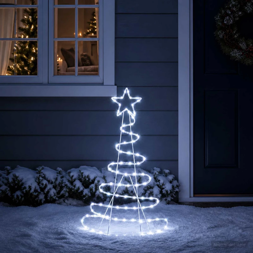 LED eglutės formos šviečiantis ženklas LOVIISA 100 LED