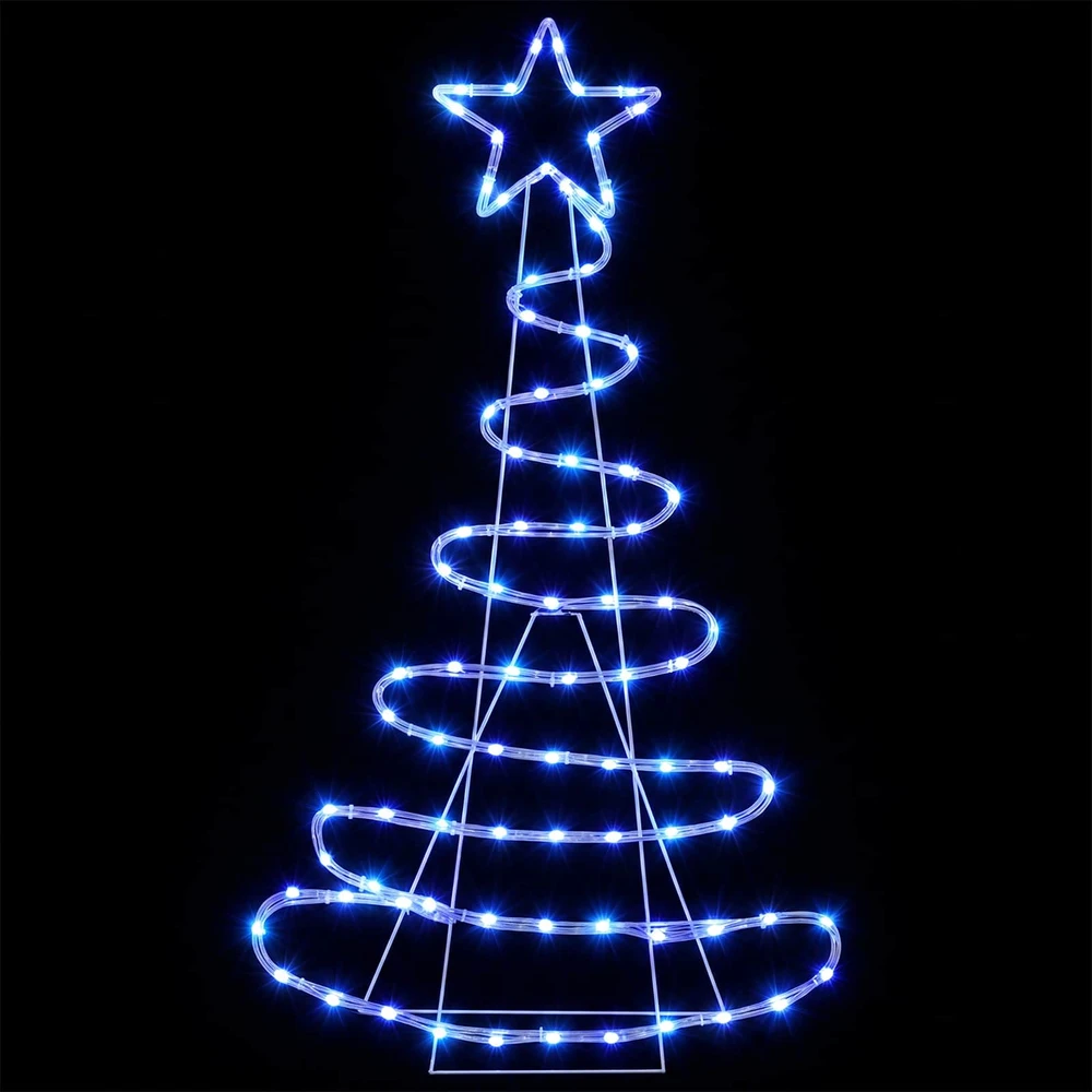 LED eglutės formos šviečiantis ženklas LOVIISA 100 LED Mėlyna