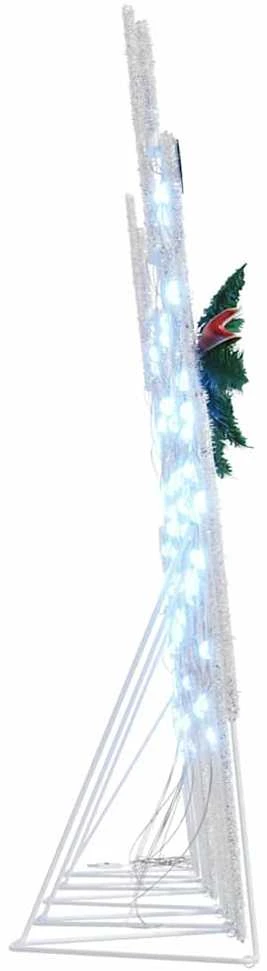 LED elniai 5 vnt. Sidabro 43 x 18 x 66 cm audinys