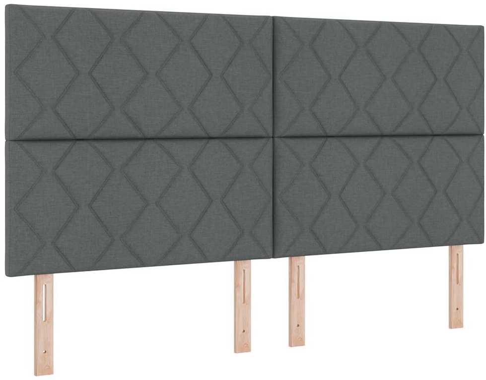 LED galvūgalis Pilka 180 cm audinys