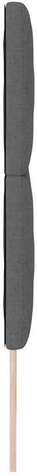 LED galvūgalis Pilka 180 cm audinys