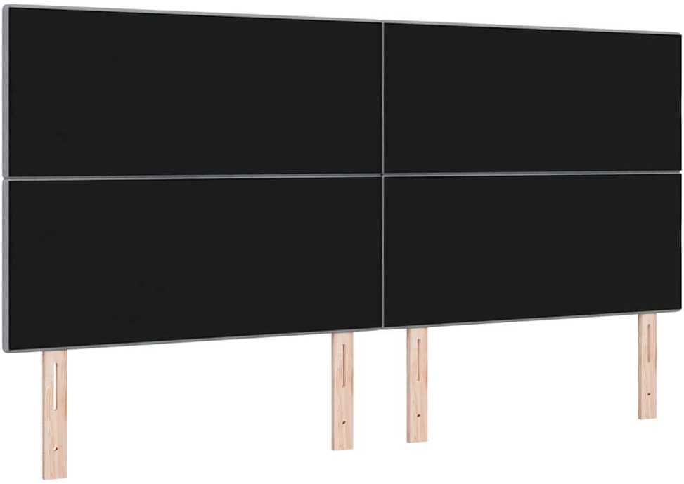 LED galvūgalis su LED juostelėmis Šviesiai pilka 200 cm audinys