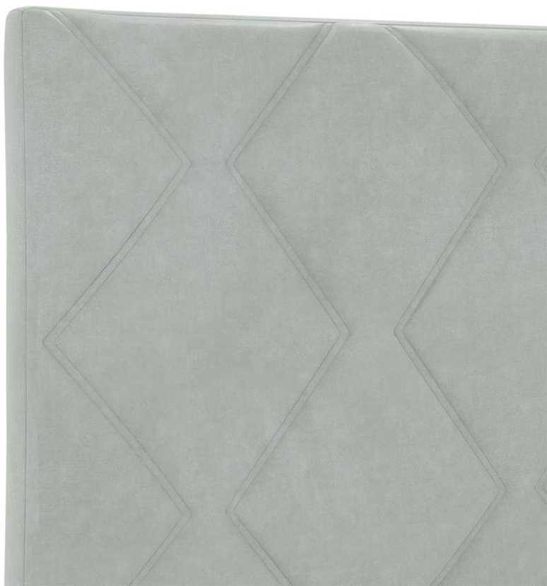 LED galvūgalis Šviesiai pilka 100 cm Aksomas