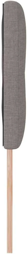 LED galvūgalis Taupe audinys