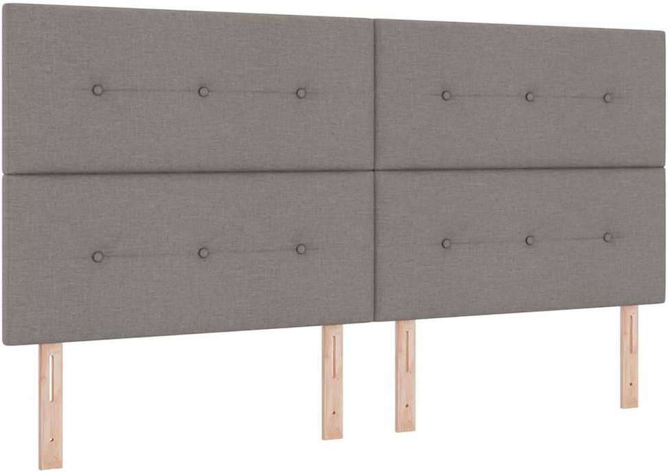 LED galvūgalis Taupe audinys