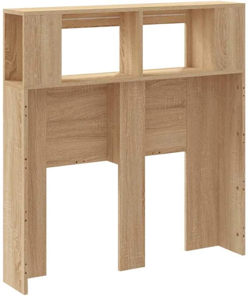 LED galvūgalis, ąžuolo, 100x18,5x103,5cm, apdirbta mediena