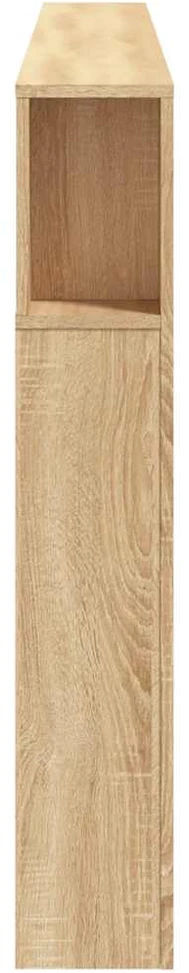 LED galvūgalis, ąžuolo, 220x18,5x103,5cm, apdirbta mediena