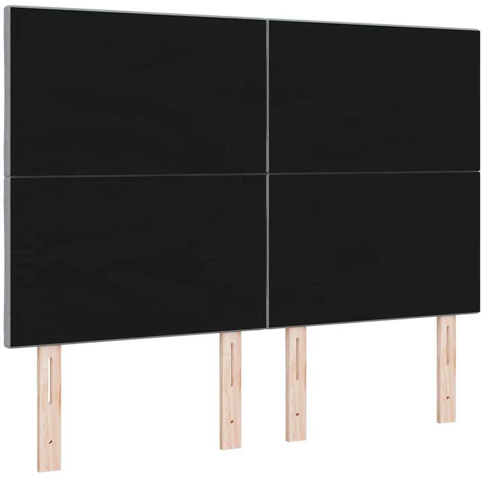 LED galvūgalis Šviesiai pilka 144 cm audinys