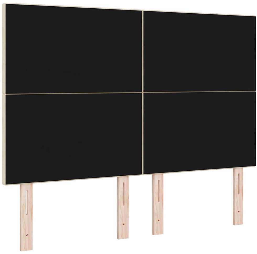 LED galvūgalis Kreminė 160 cm audinys