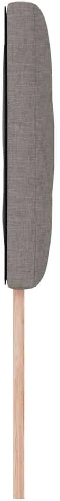 LED galvūgalis Taupe audinys