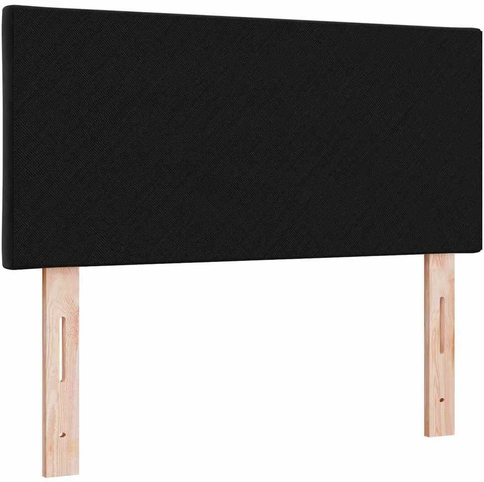 LED galvūgalis Juodas 90 cm Aksomas