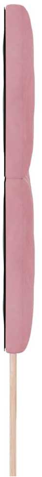 LED galvūgalis Rožinė 180 cm Aksomas