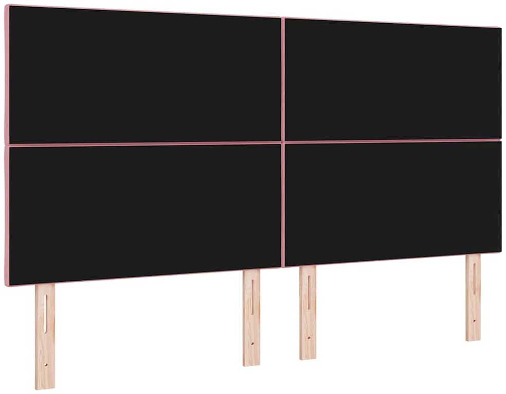 LED galvūgalis Rožinė 180 cm Aksomas