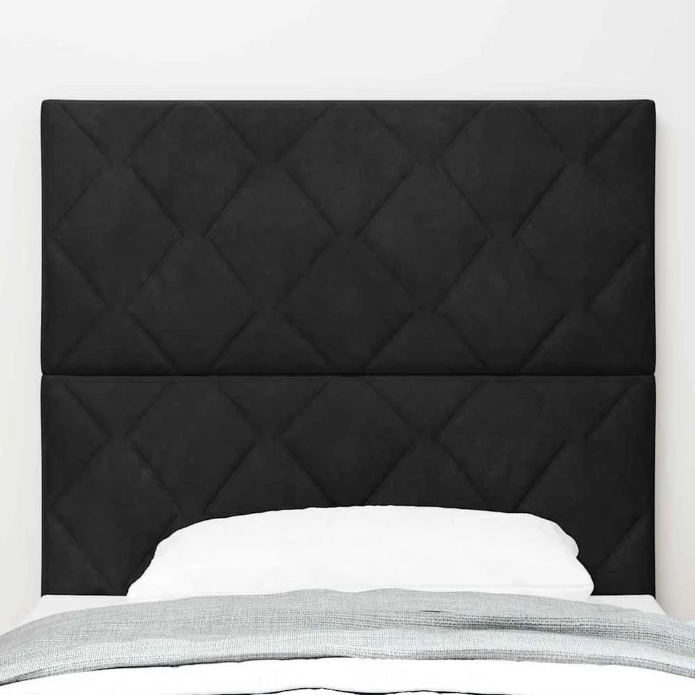 LED galvūgalis Juodas 100 cm Aksomas