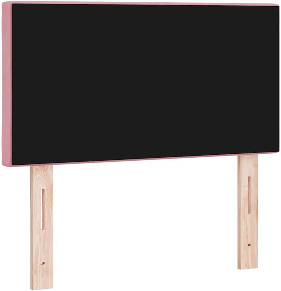 LED galvūgalis Rožinė 80 cm Aksomas