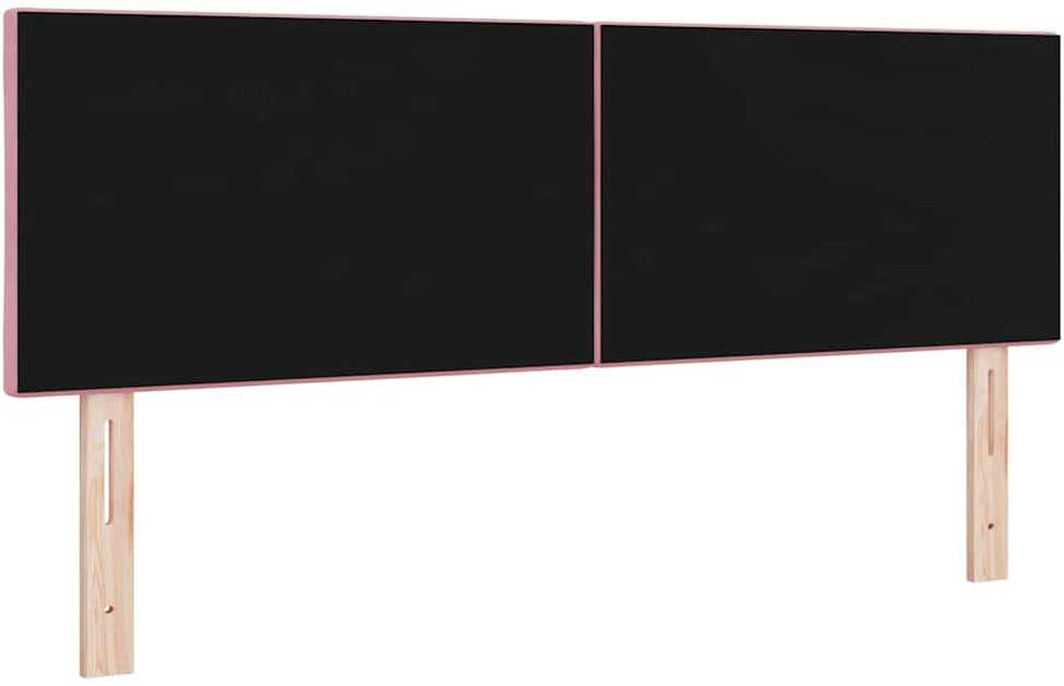 LED galvūgalis Rožinė 144 cm Aksomas