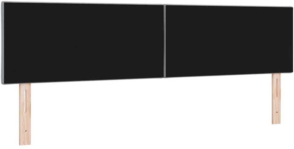 LED galvūgalis Šviesiai pilka 180 cm audinys