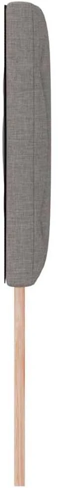 LED galvūgalis Taupe audinys