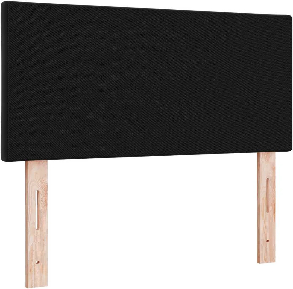 LED galvūgalis Juodas 100 cm Aksomas