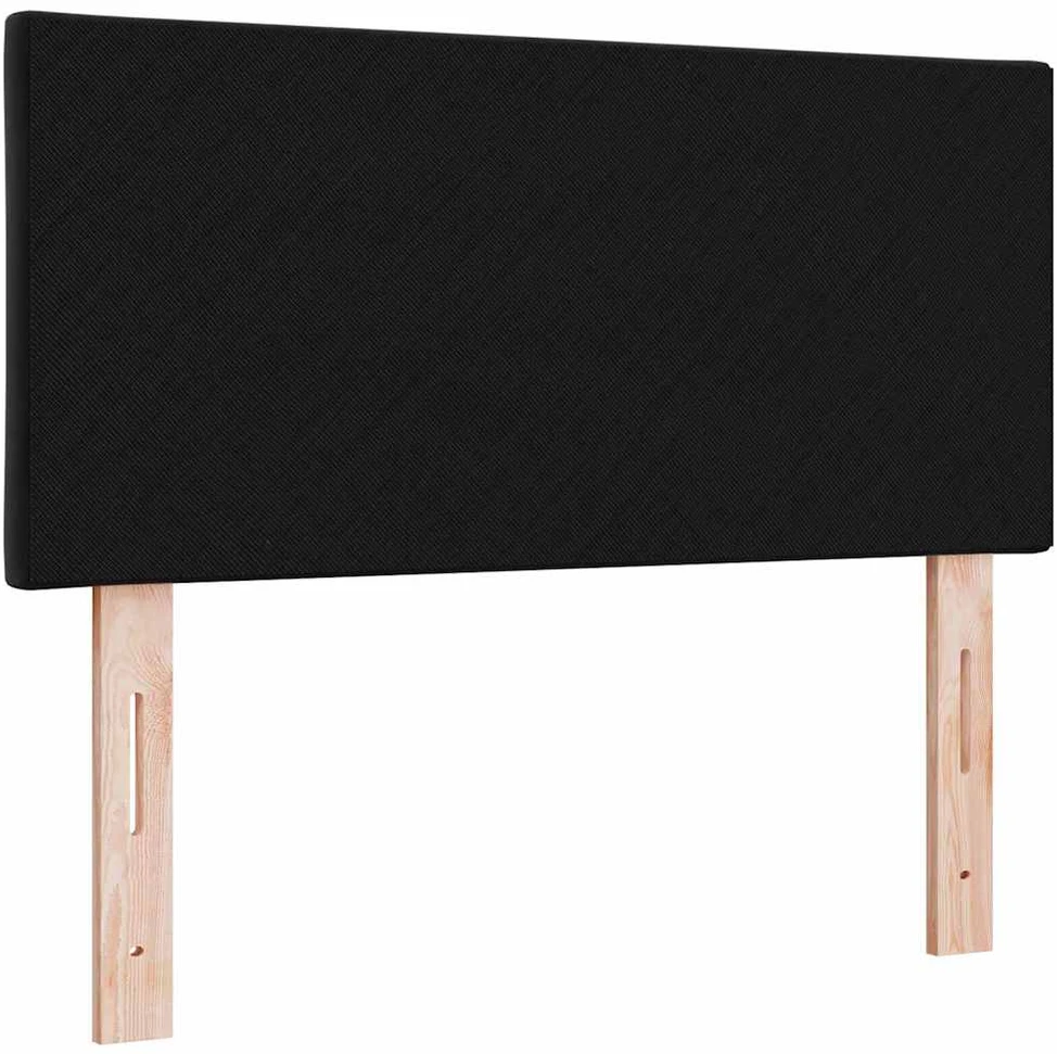 LED galvūgalis Juodas 90 cm Aksomas