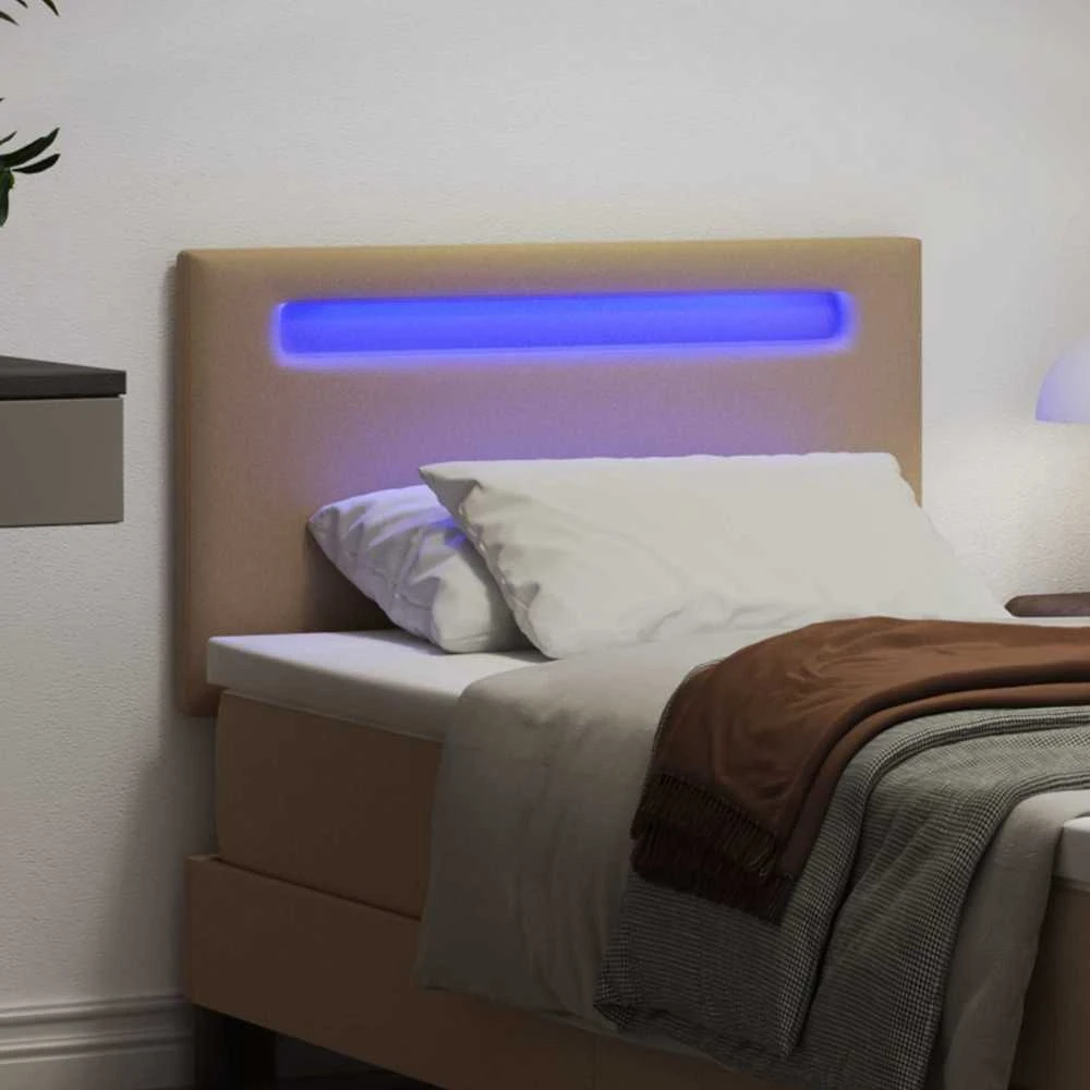 LED galvūgalis Kapučino Dirbtinė oda