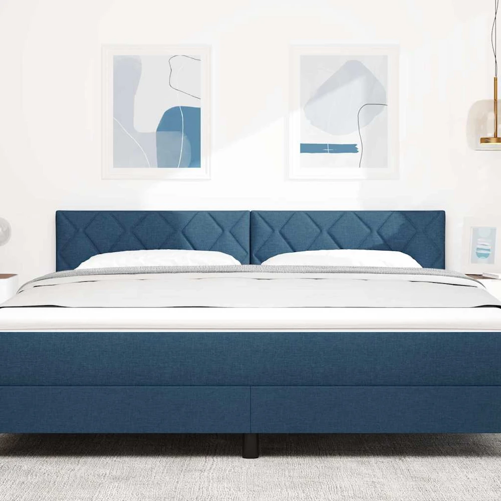 LED galvūgalis Mėlyna 180 cm audinys