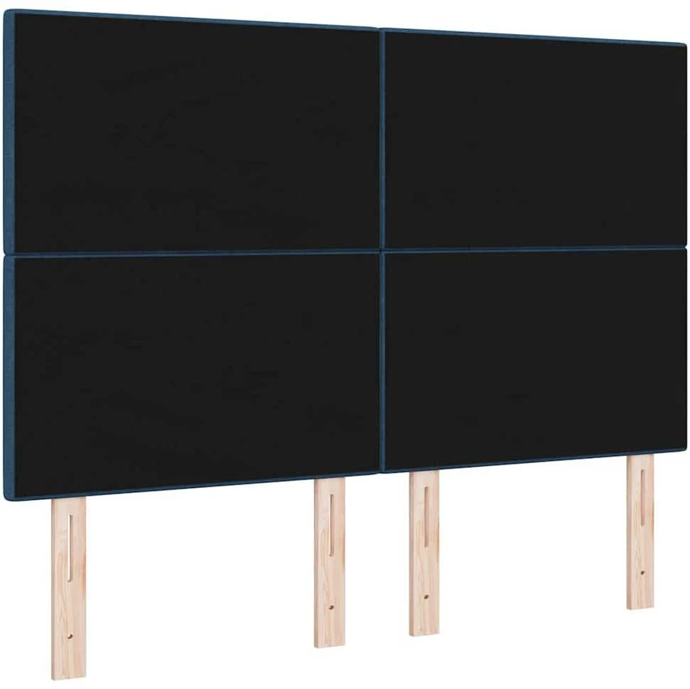 LED galvūgalis su LED juostelėmis Mėlyna 160 cm audinys