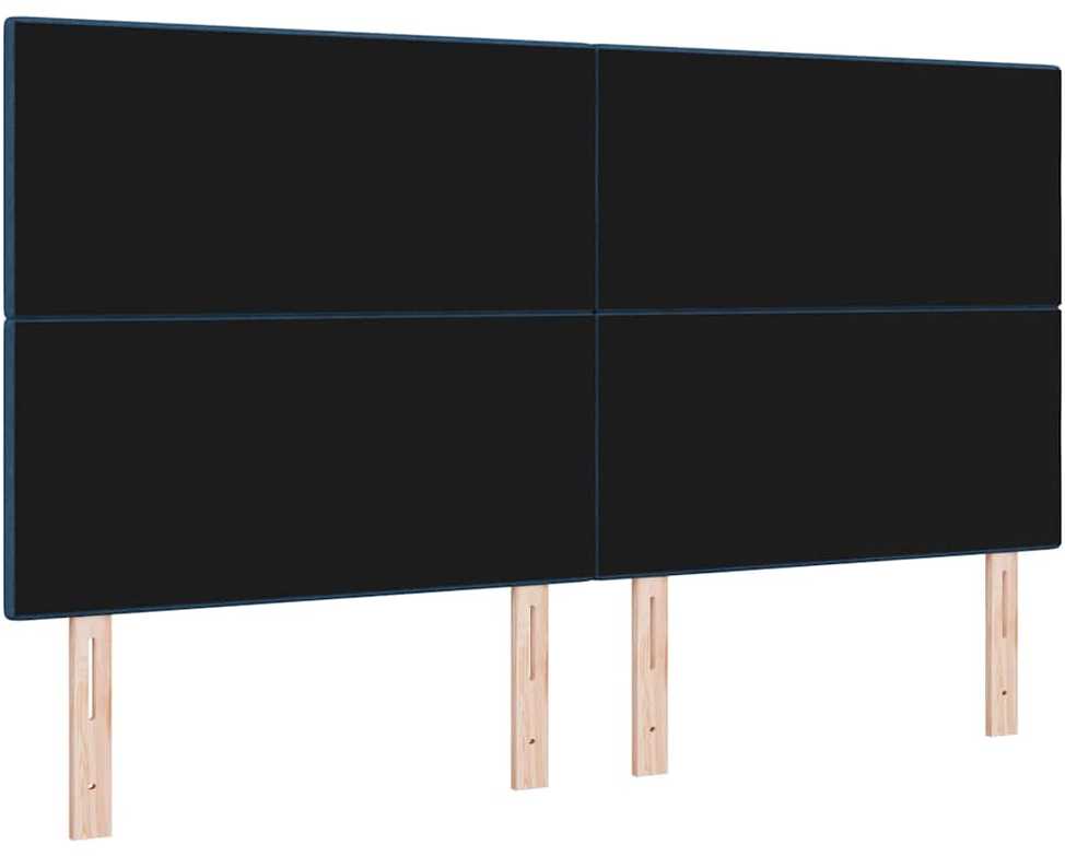 LED galvūgalis su LED juostelėmis Mėlyna 180 cm audinys