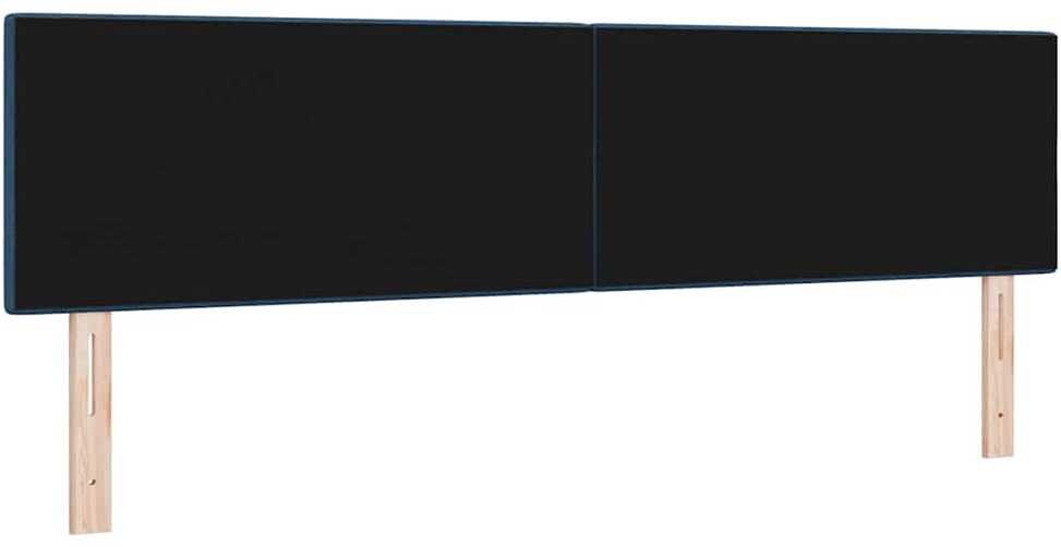 LED galvūgalis su LED juostelėmis Mėlyna 180 cm audinys