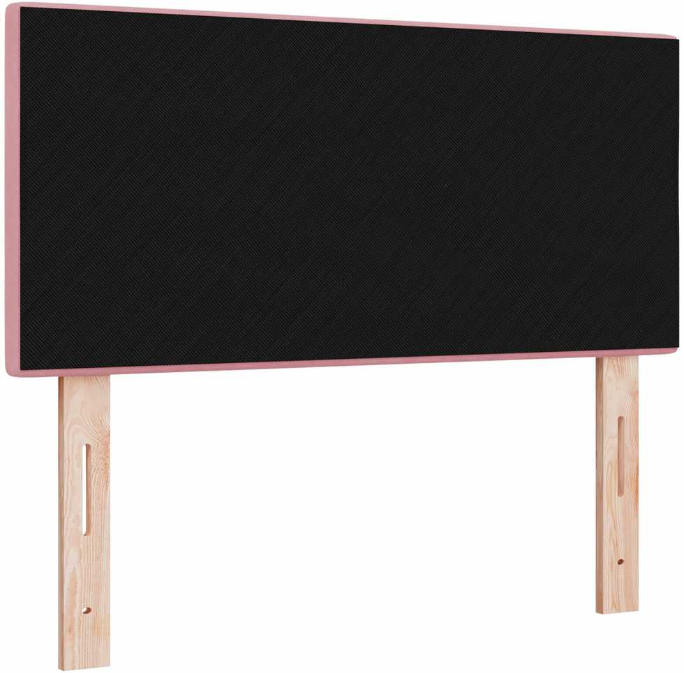 LED galvūgalis su LED juostelėmis Rožinė 100 cm Aksomas