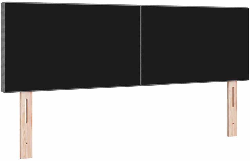 LED galvūgalis Šviesiai pilka 160 cm Kordūrinis audinys