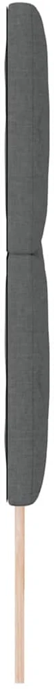 LED galvūgalis Pilka 200 cm audinys