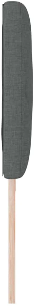 LED galvūgalis Pilka 200 cm audinys