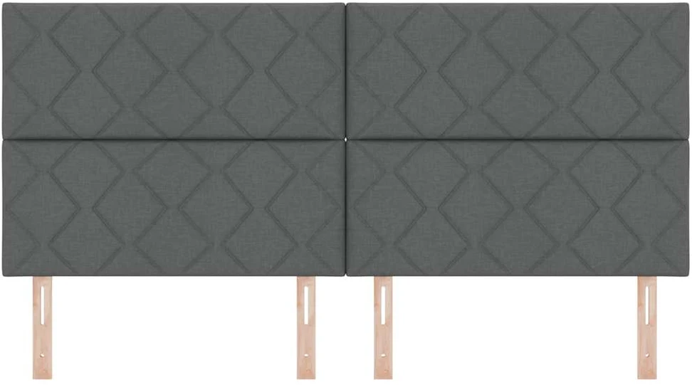 LED galvūgalis Pilka 200 cm audinys