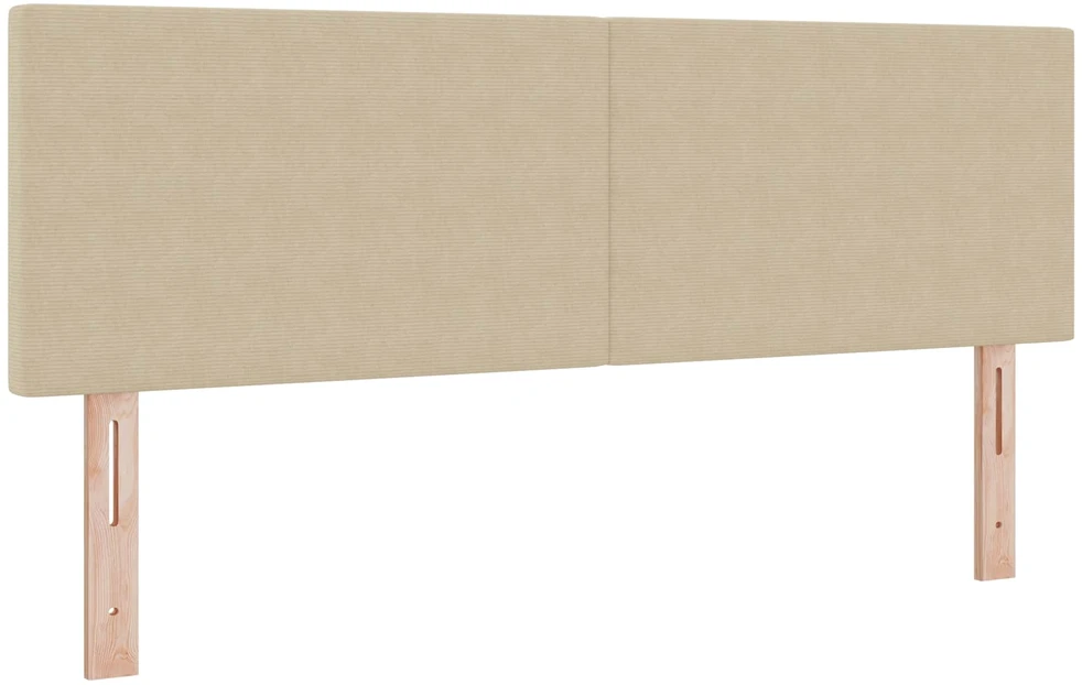 LED galvūgalis Pilkai žalia 160 cm Kordūrinis audinys
