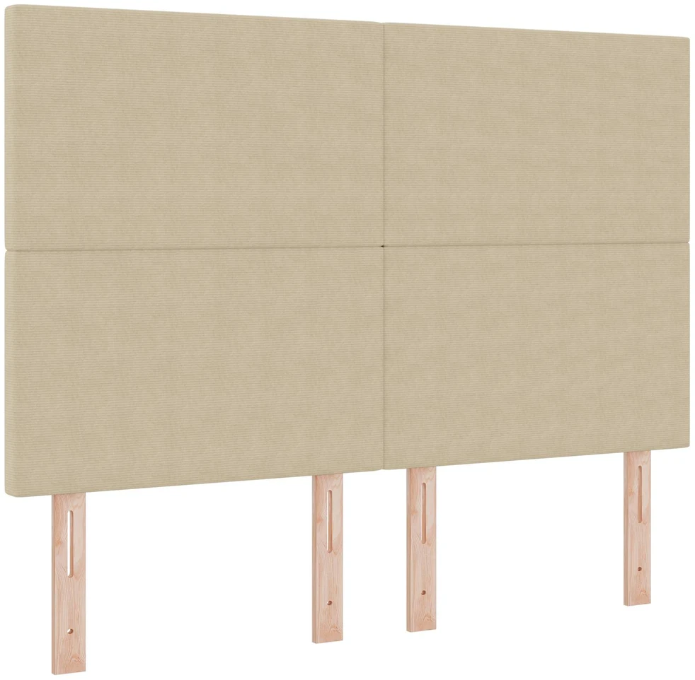 LED galvūgalis Pilkai žalia 160 cm Kordūrinis audinys