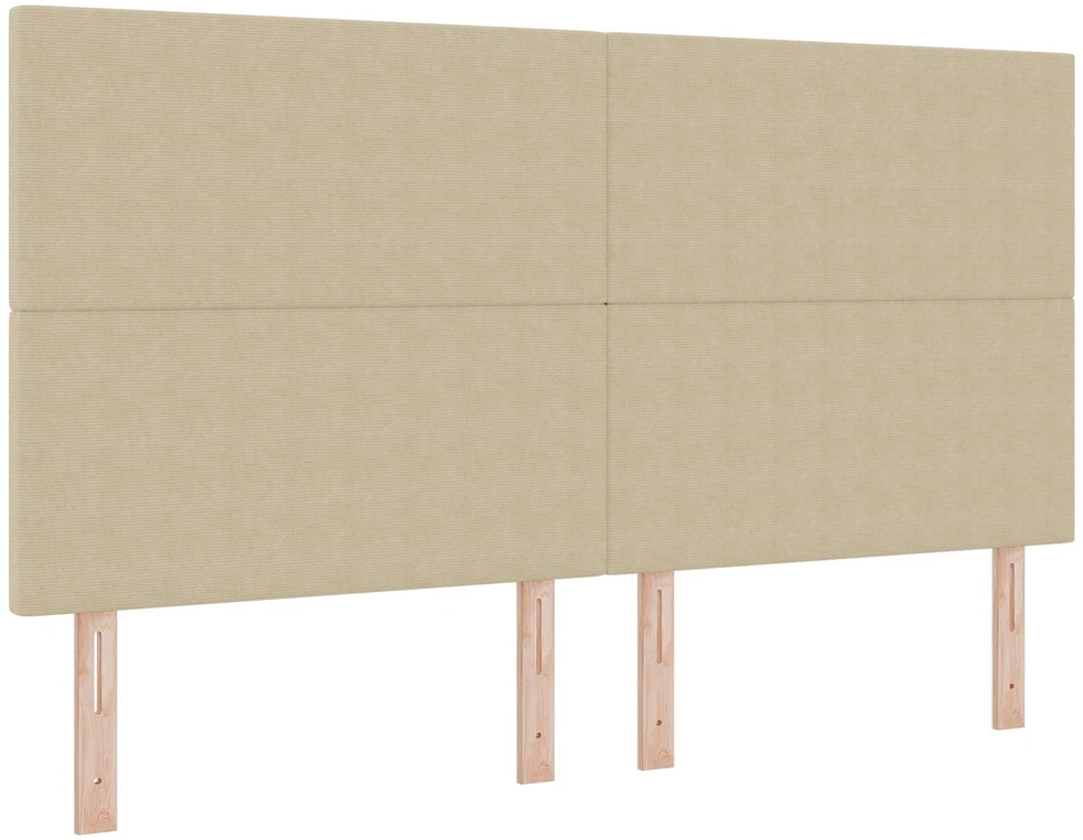 LED galvūgalis Pilkai žalia 180 cm Kordūrinis audinys