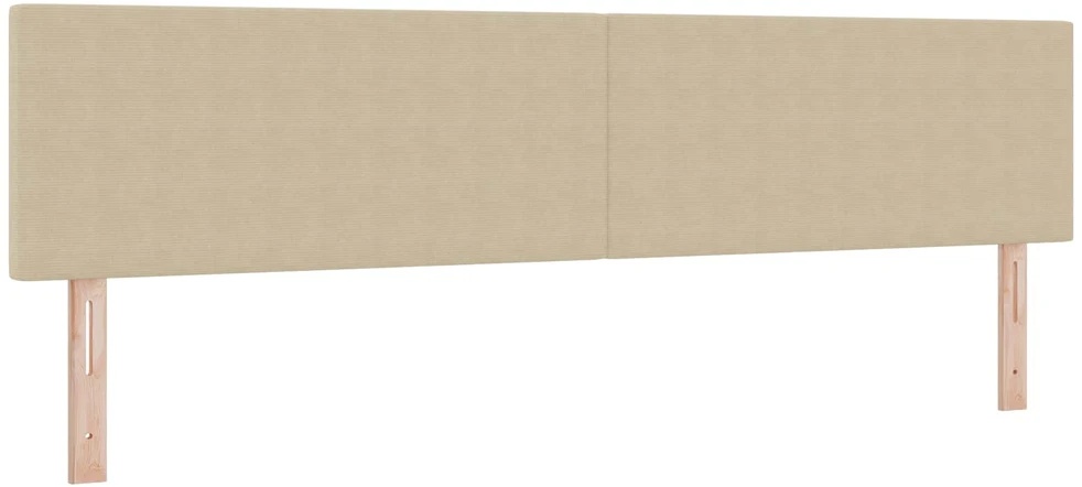LED galvūgalis Pilkai žalia 200 cm Kordūrinis audinys