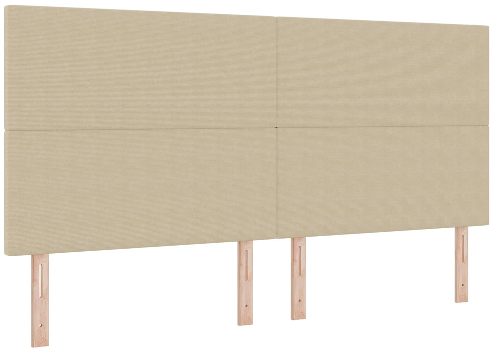 LED galvūgalis Pilkai žalia 200 cm Kordūrinis audinys