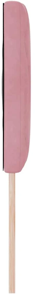 LED galvūgalis Rožinė 144 cm Aksomas